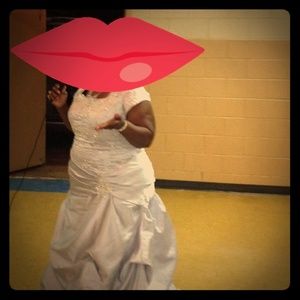 Sliver Wedding Dress